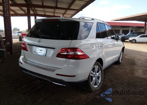 2013 Mercedes-Benz Ml 350 из США, поврежденный, VIN 4JGDA5JB6DA132249